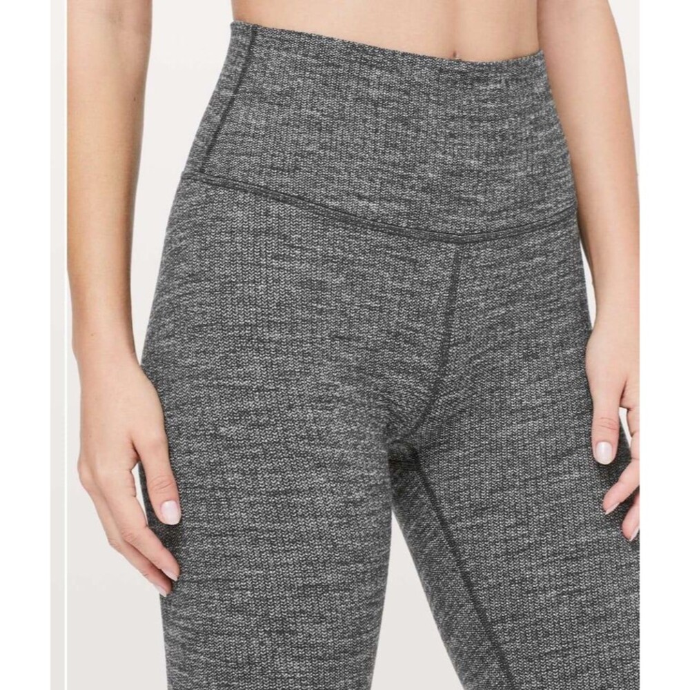 lululemon athletica High-Rise Gray Seamless Leggings